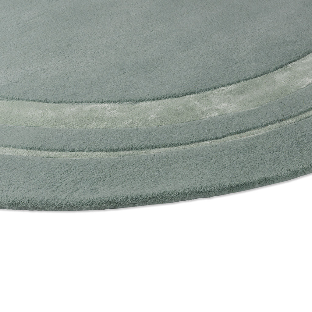 Redbrook Green Round Hand-Woven Rug | Size: Ø 150 cm