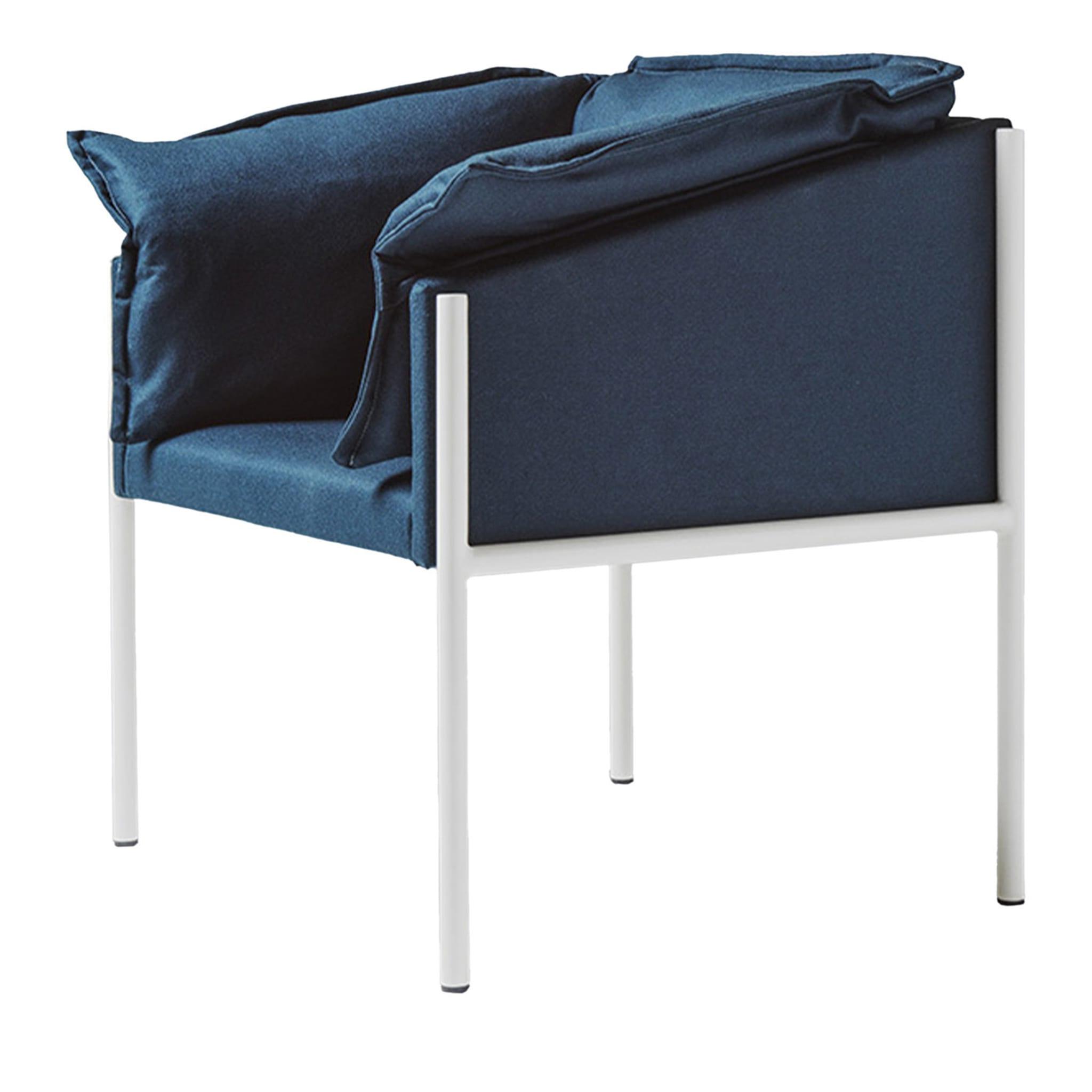 Carmen Serene Blue Armchair