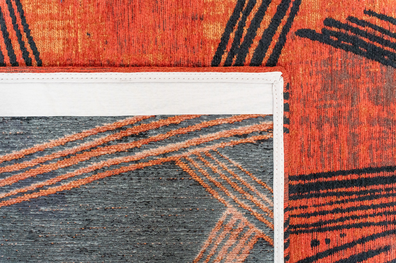 Ginger Chocolate Premium Flatwoven Rug