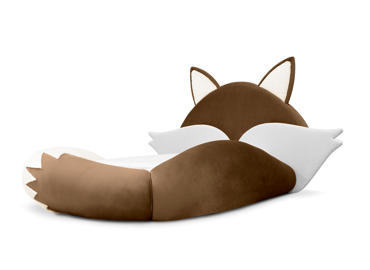 Fox Brown Kids Bed | Mattress Size: 90 x 190 cm