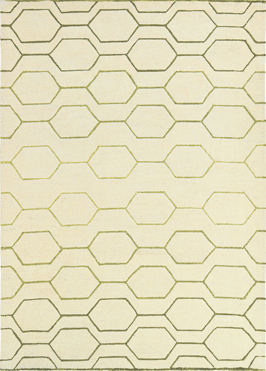 Cream Cut-Loop Hand Woven Rug | Size: 200 x 280 cm