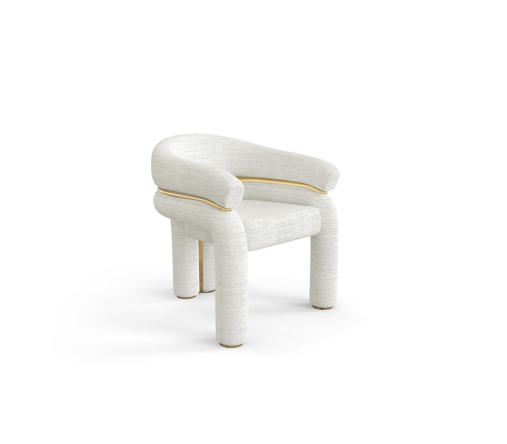 Celestia White Designer Chair
