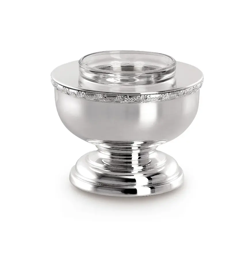 Silver-Plated Caviar Dish