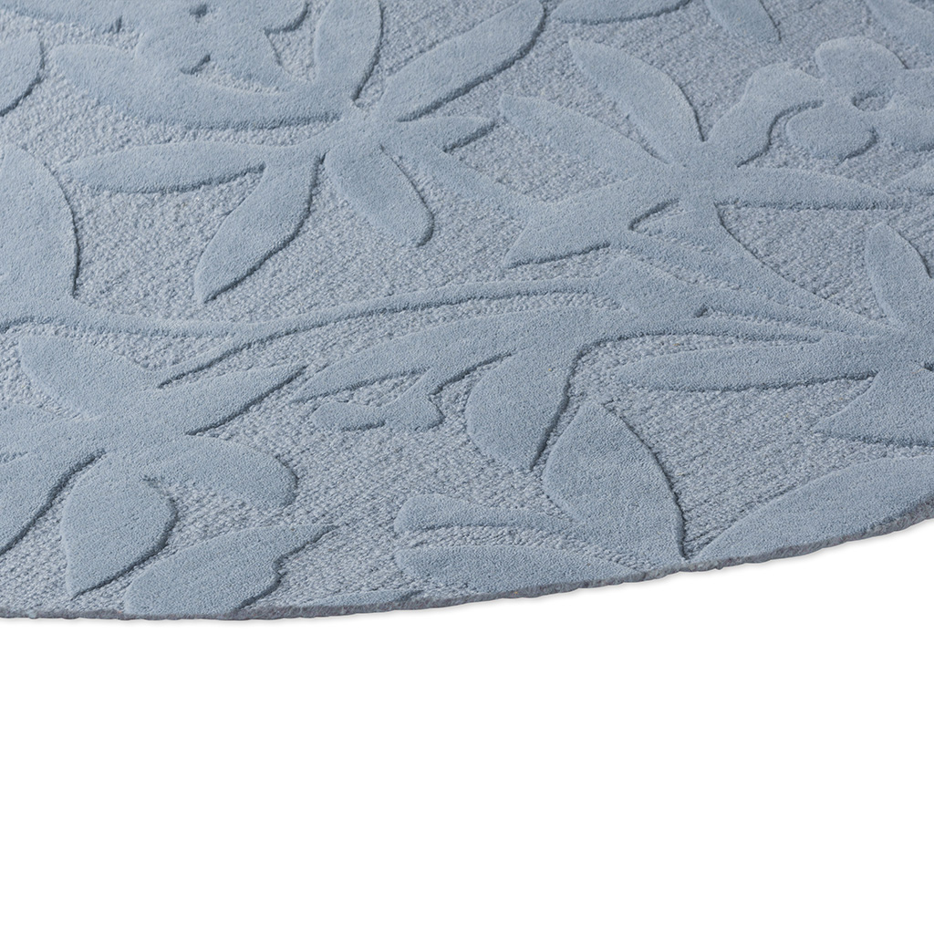 Cleavers Round Wool Rug