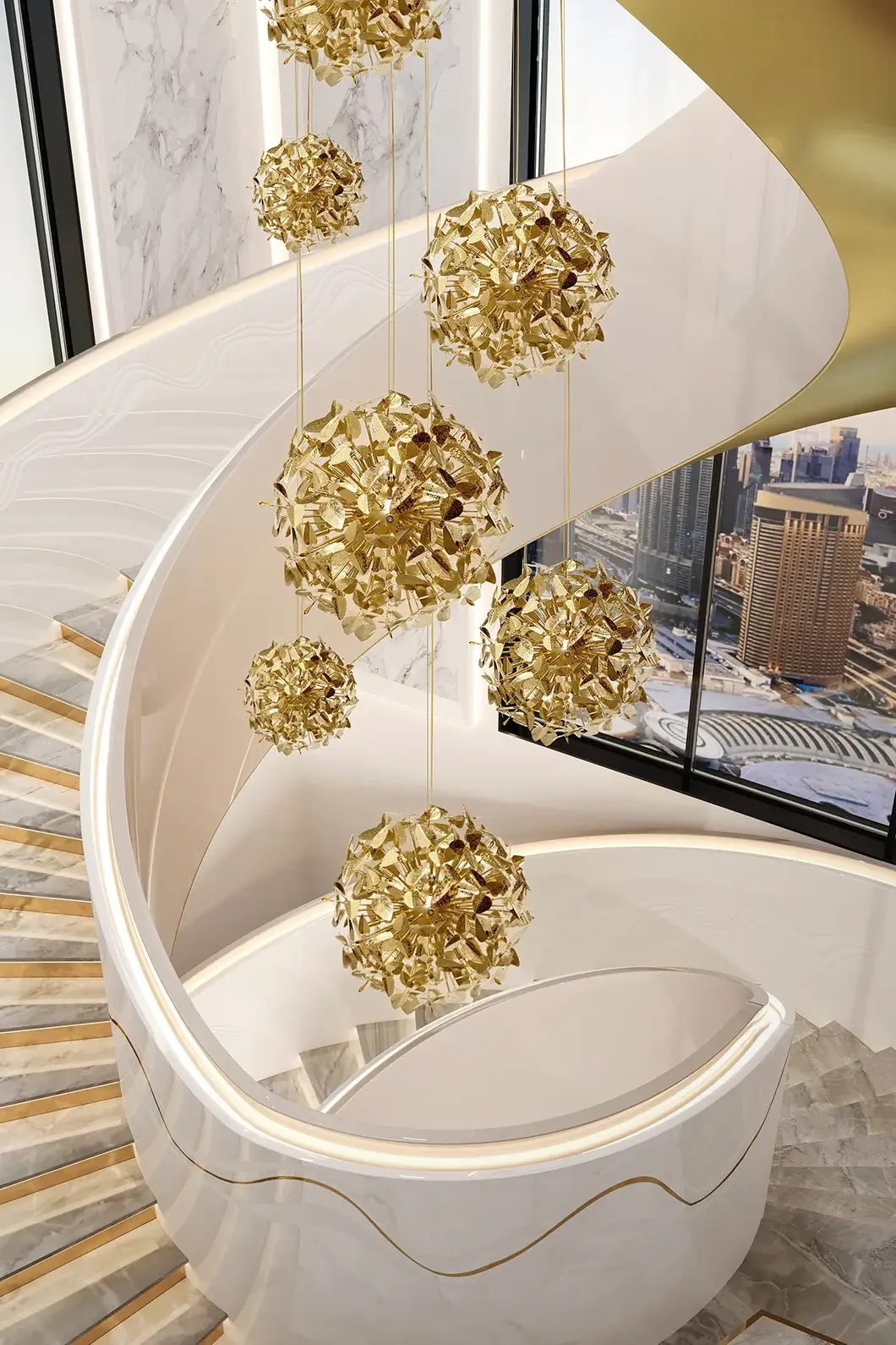 Noble Charm Globe Suspension - 1