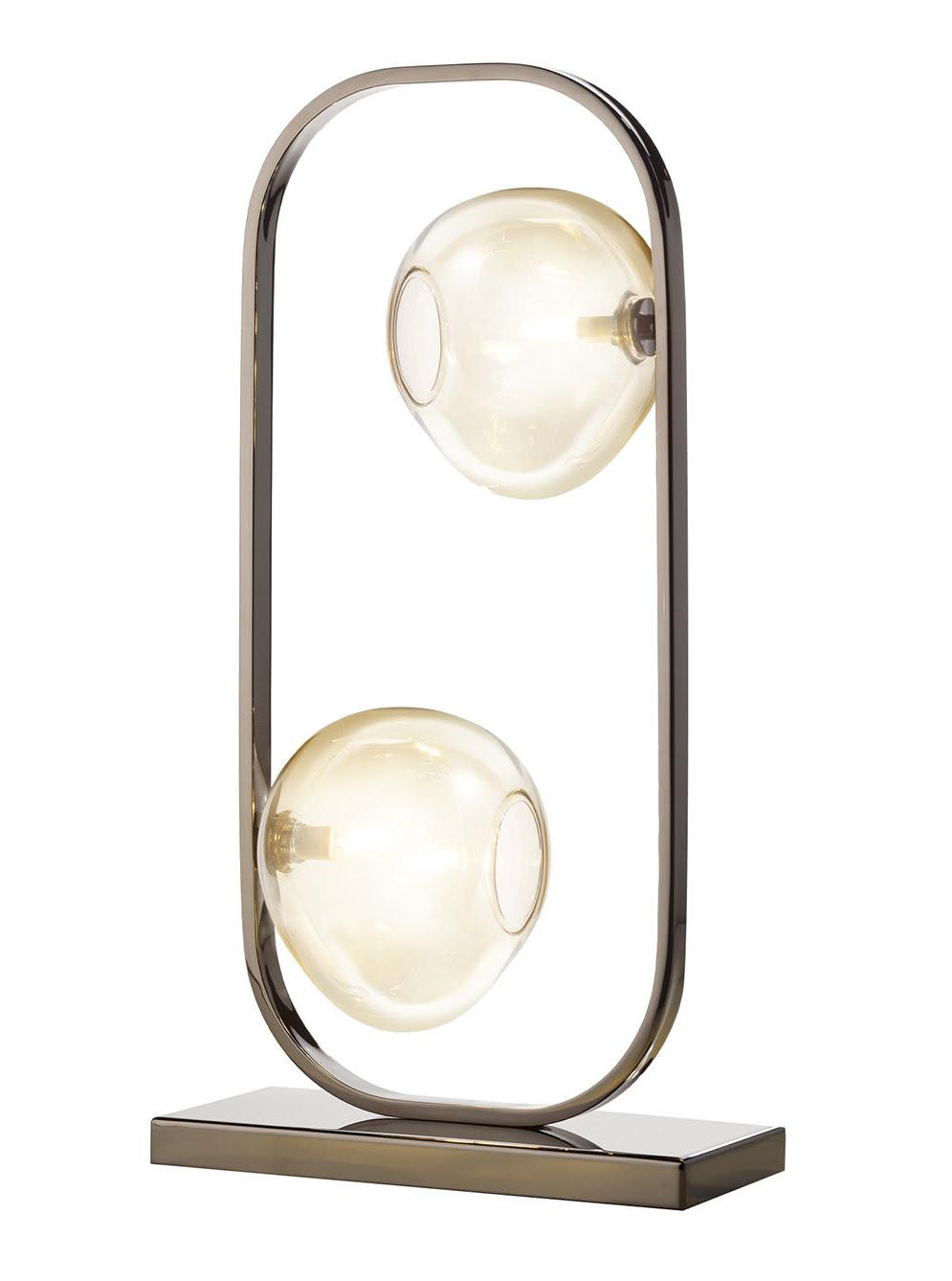 Nickel Table Lamp