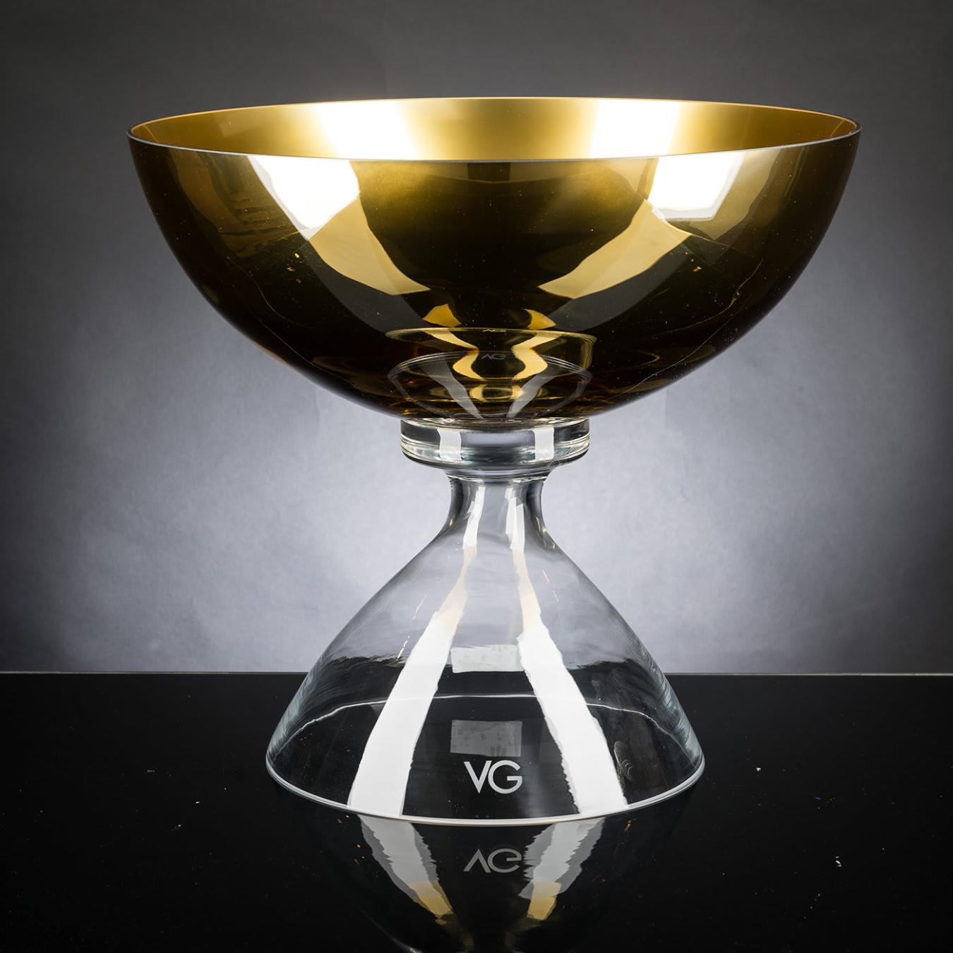 Alice Gold Handcrafted Vase