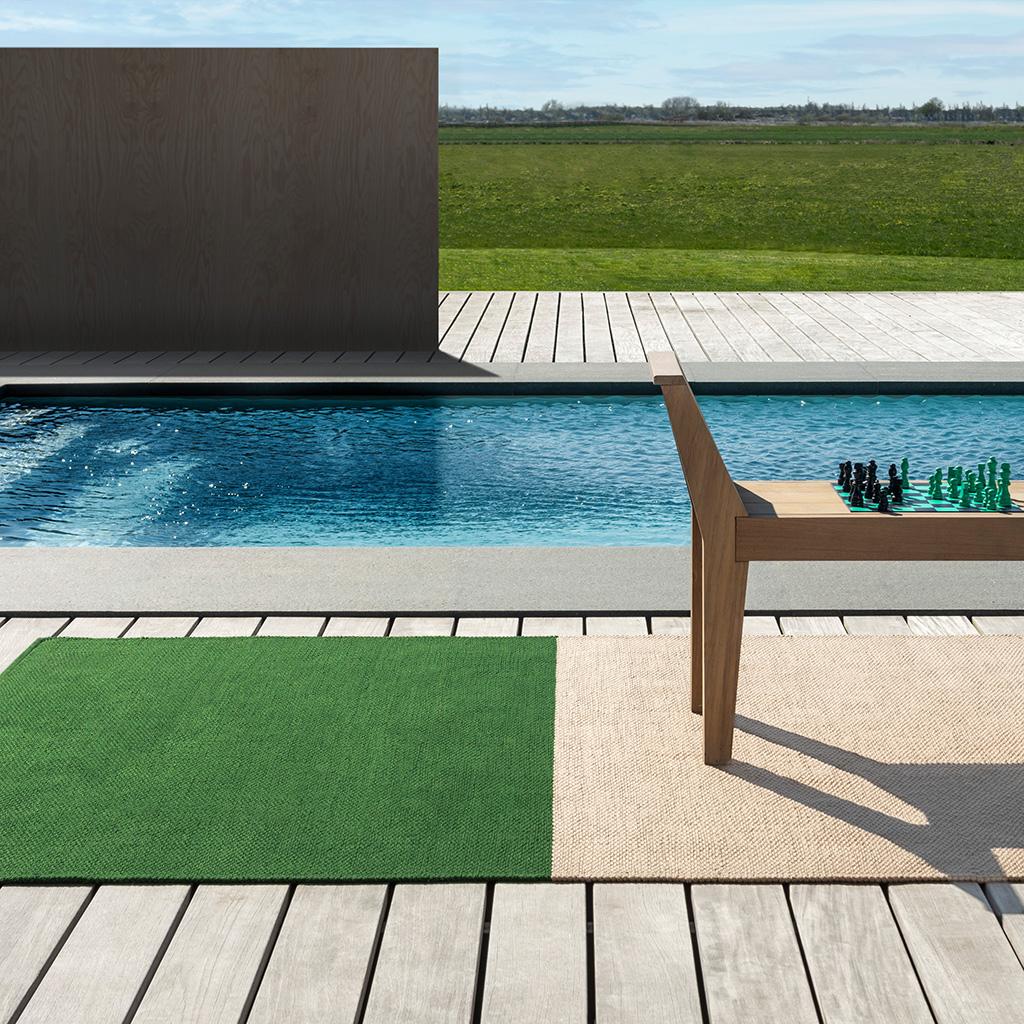 Deck Spring Green Fresco Rug ☞ Size: 250 x 350 cm