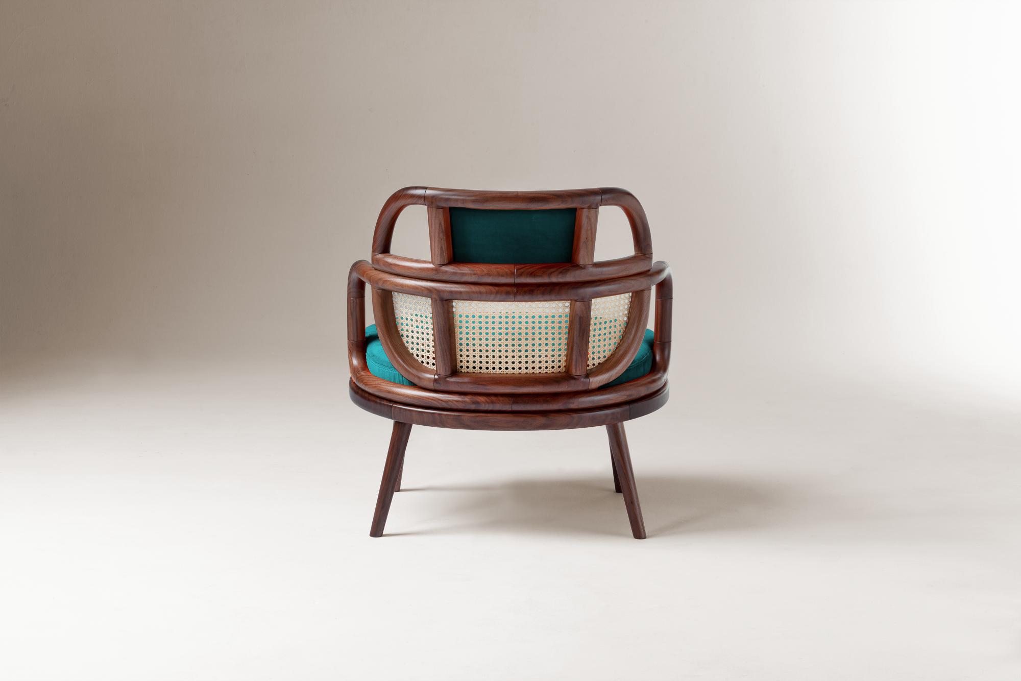 Havana Blue Armchair