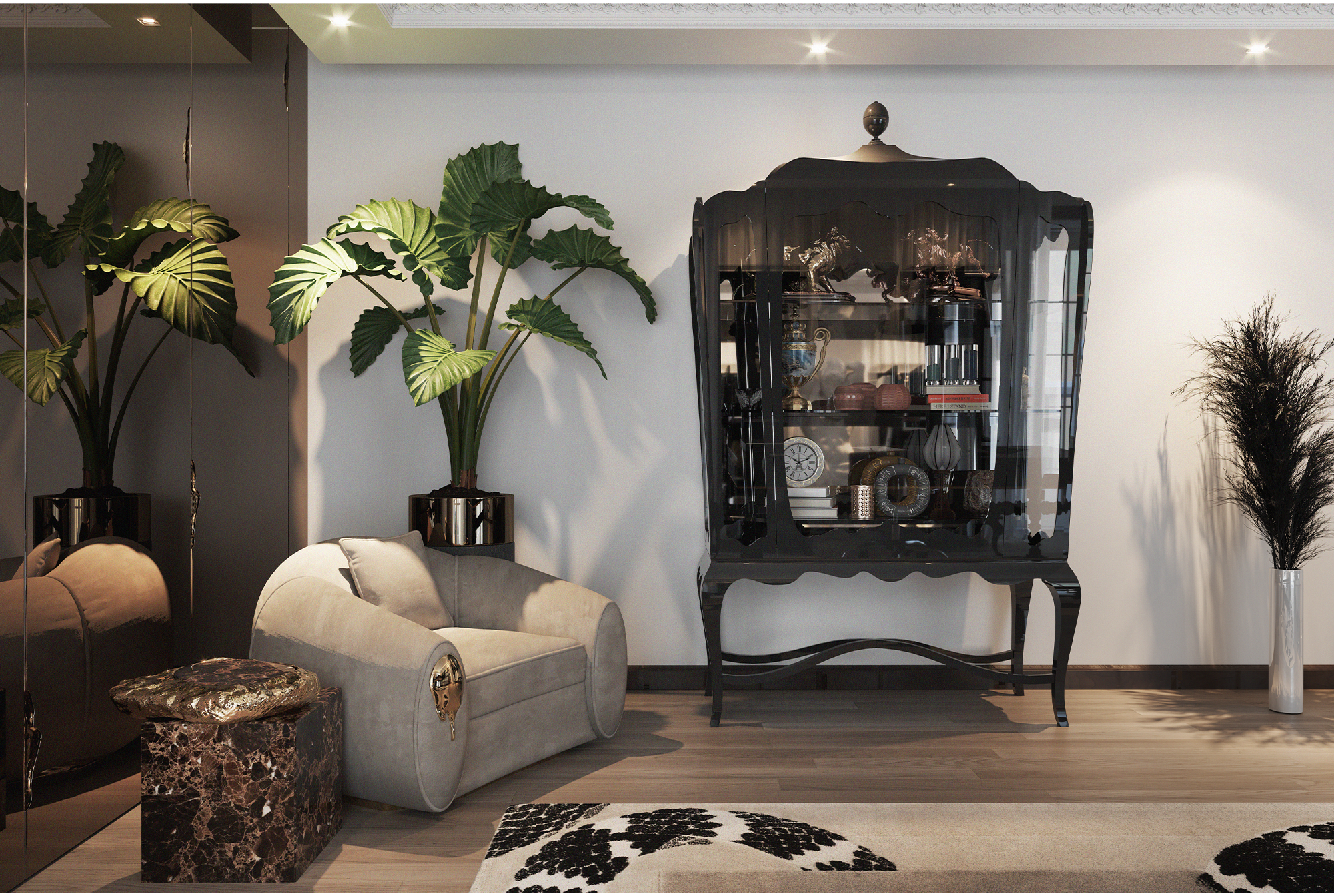 Chateau Display Showcase