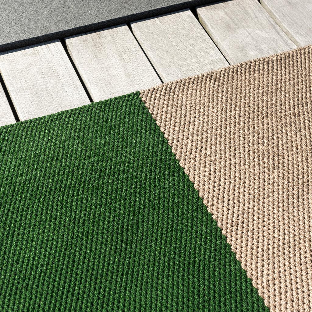 Deck Spring Green Fresco Rug ☞ Size: 200 x 280 cm