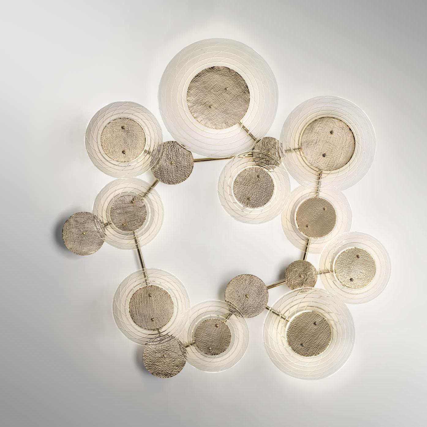 Italian Crystal Ceiling Light