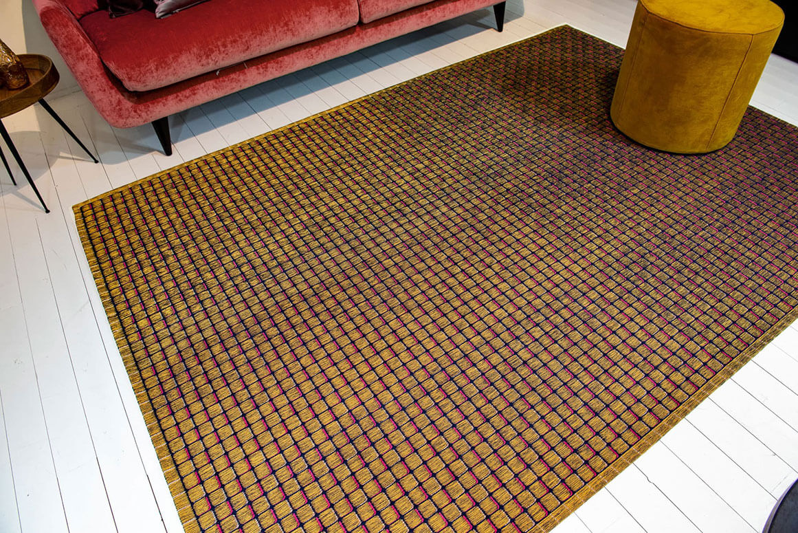Quadrini 9018 Giallo Rug