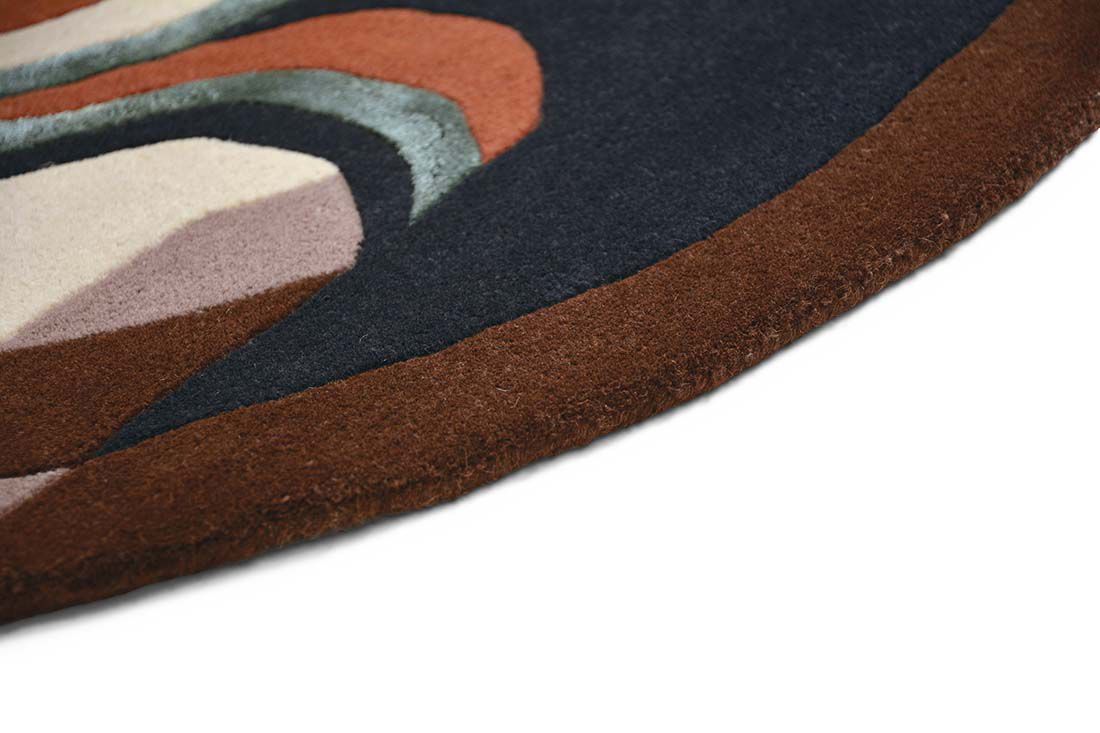 Zodiac Aquarius Hand Woven Round Rug | Size: Ø 100 cm