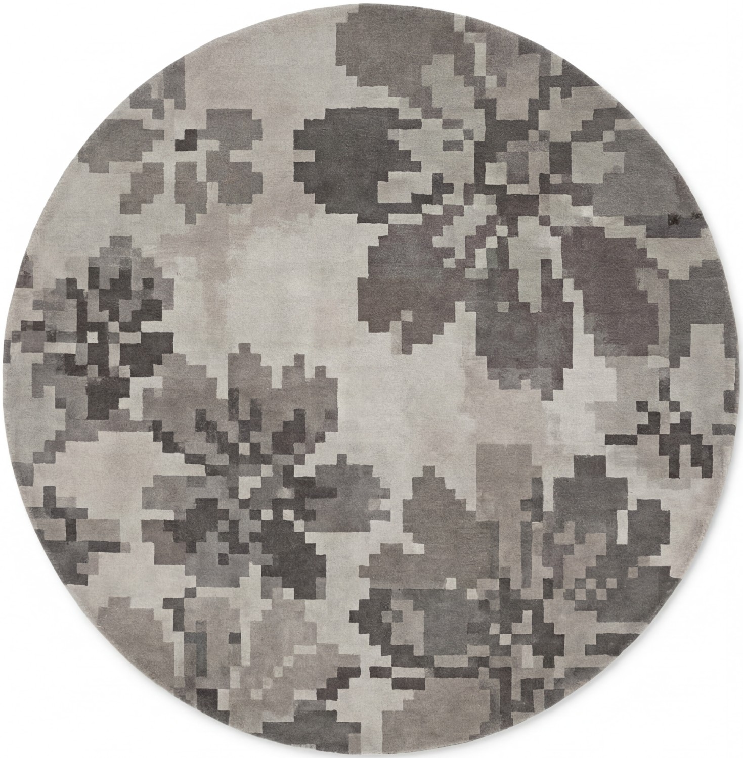 Charcoal Garden Fine Rug