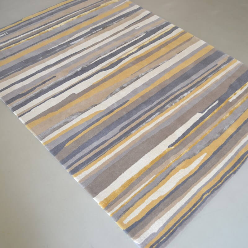 Wool & Viscose Handwoven Rug