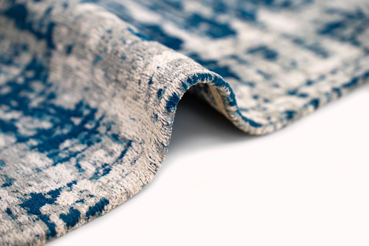 Urban Blue Round Rug | Size: Ø 140 cm
