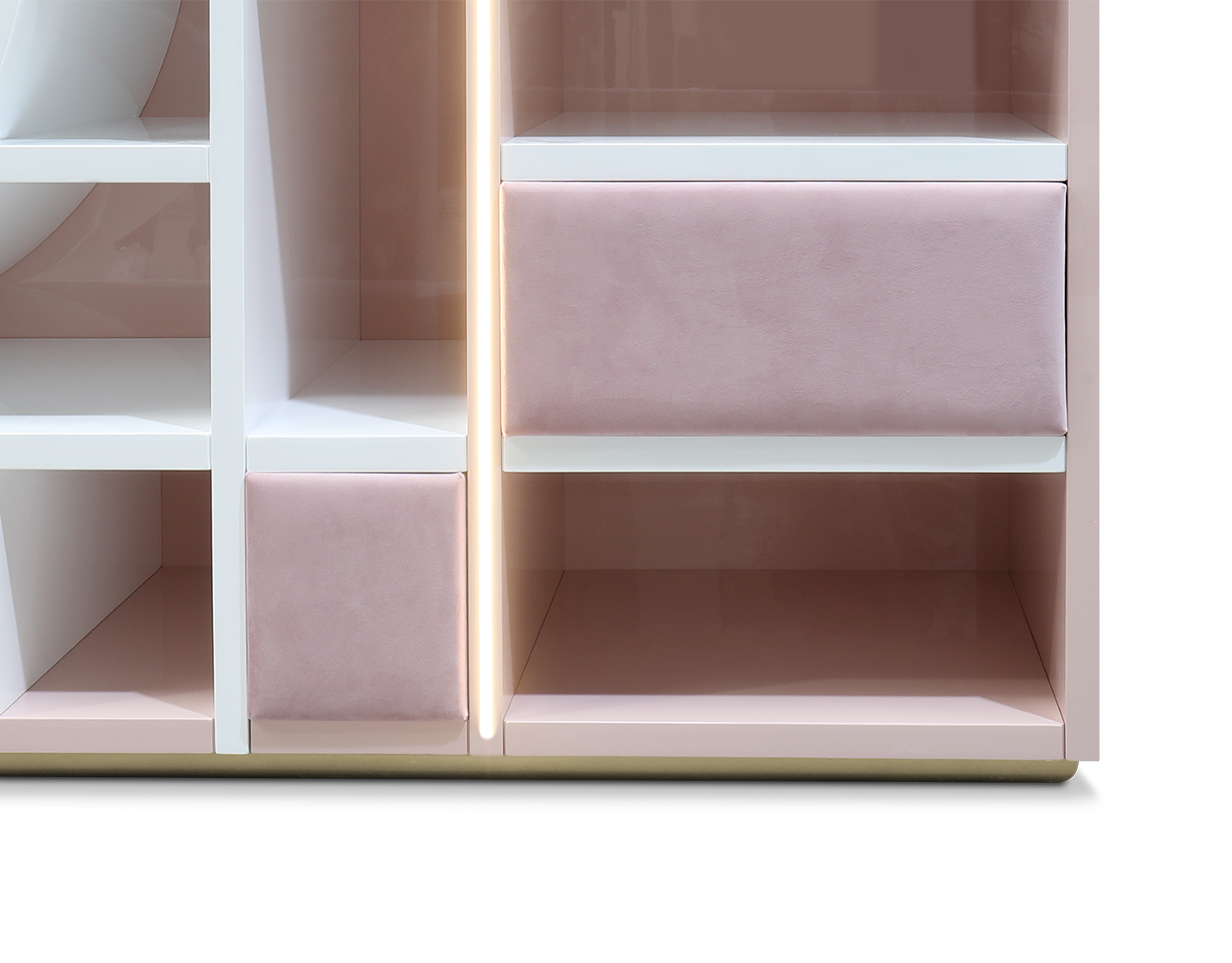 Bubble Gum Pink Bookcase