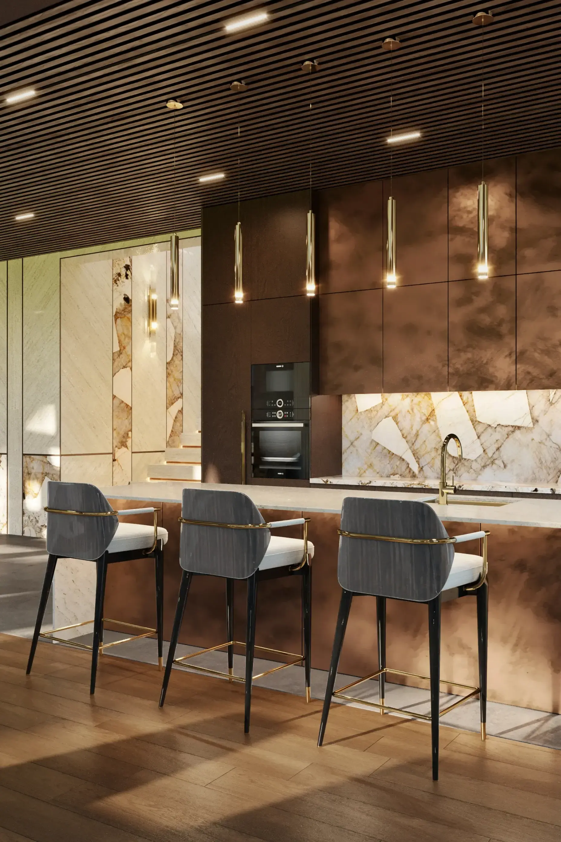 Zenith II Bar Chair - 1