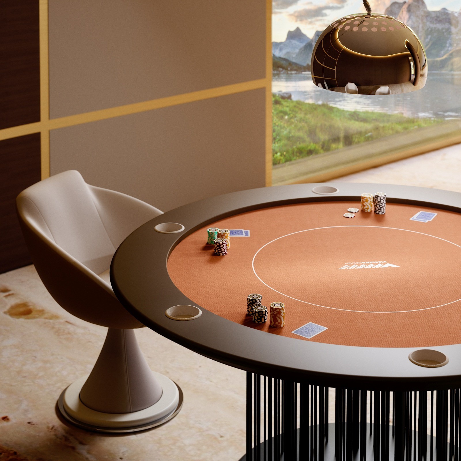 Shanghai Elite Poker Table