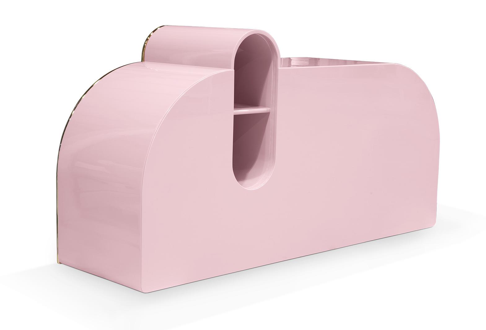 Candy Triple Pink Chest of Drawers