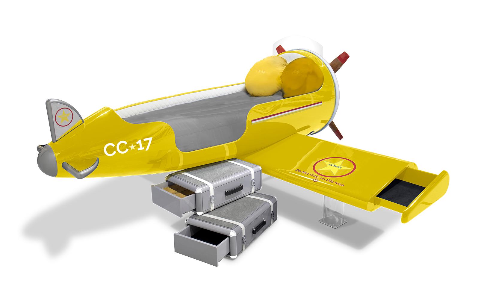 Sky Rider Elegant Plane Bed