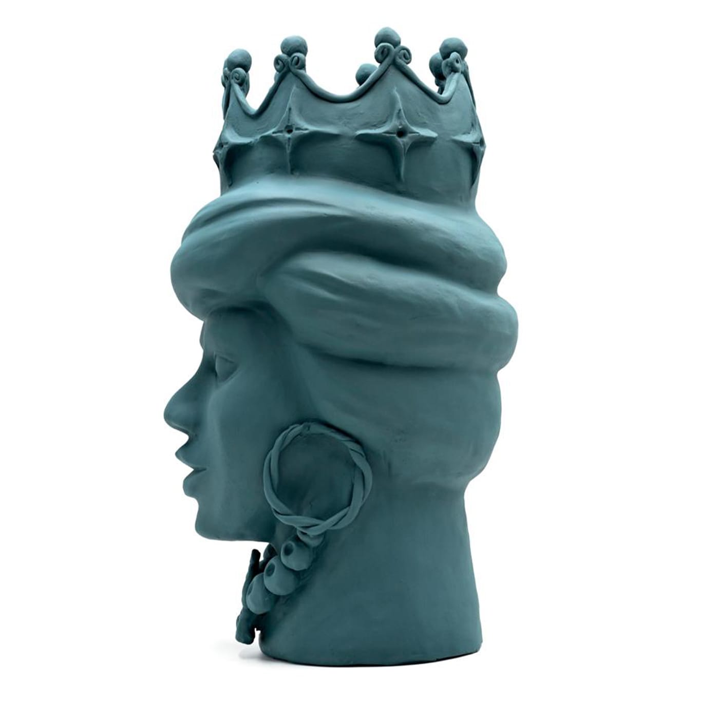 Artisan Moor's Head Sculpture