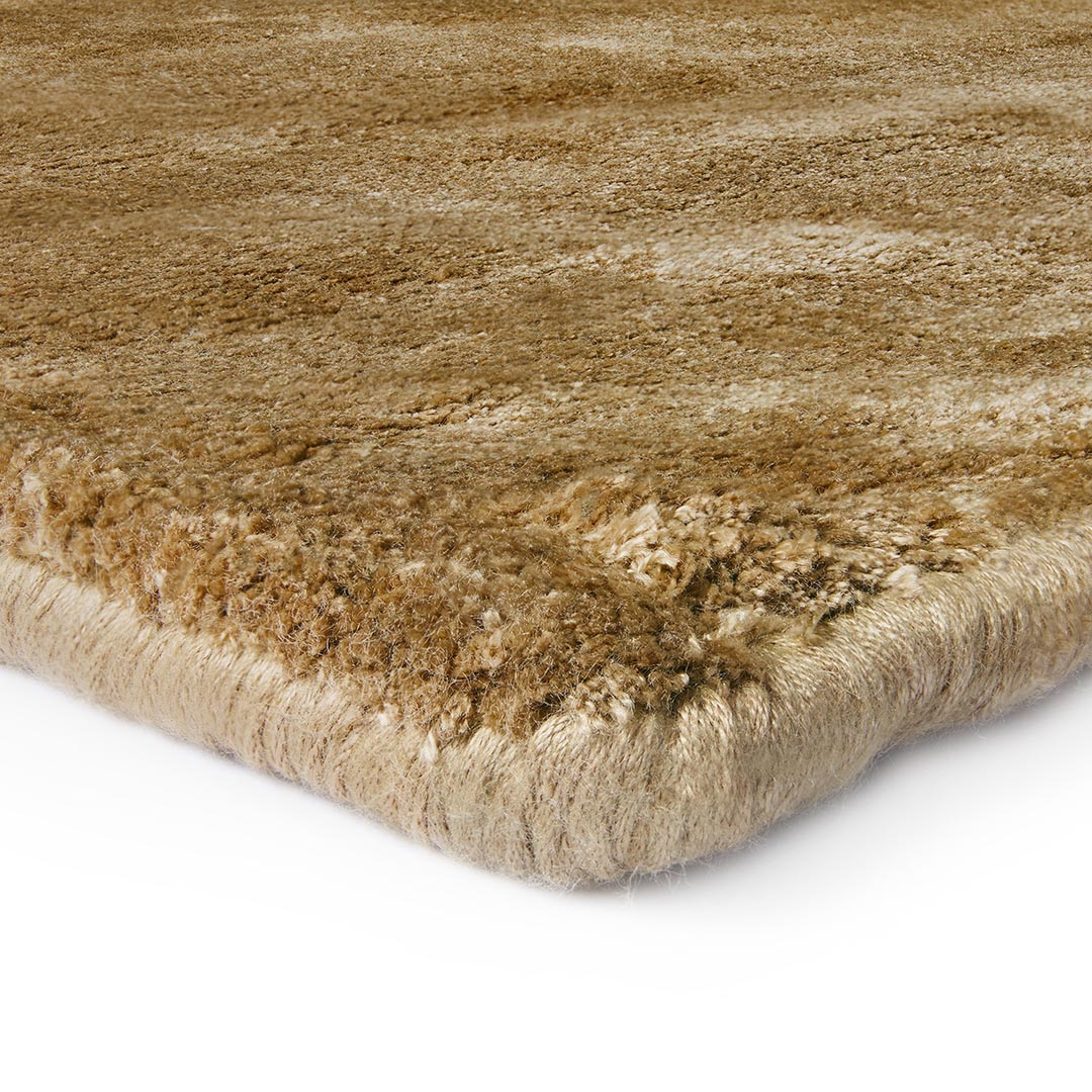 Luce Gold Plain Rug