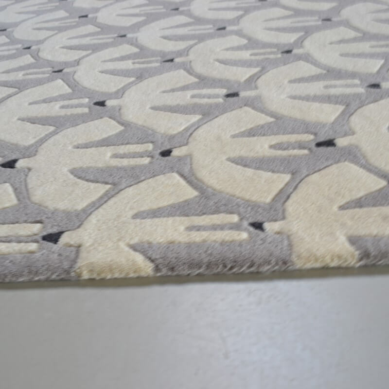 Birds Hand-Tufted Rug