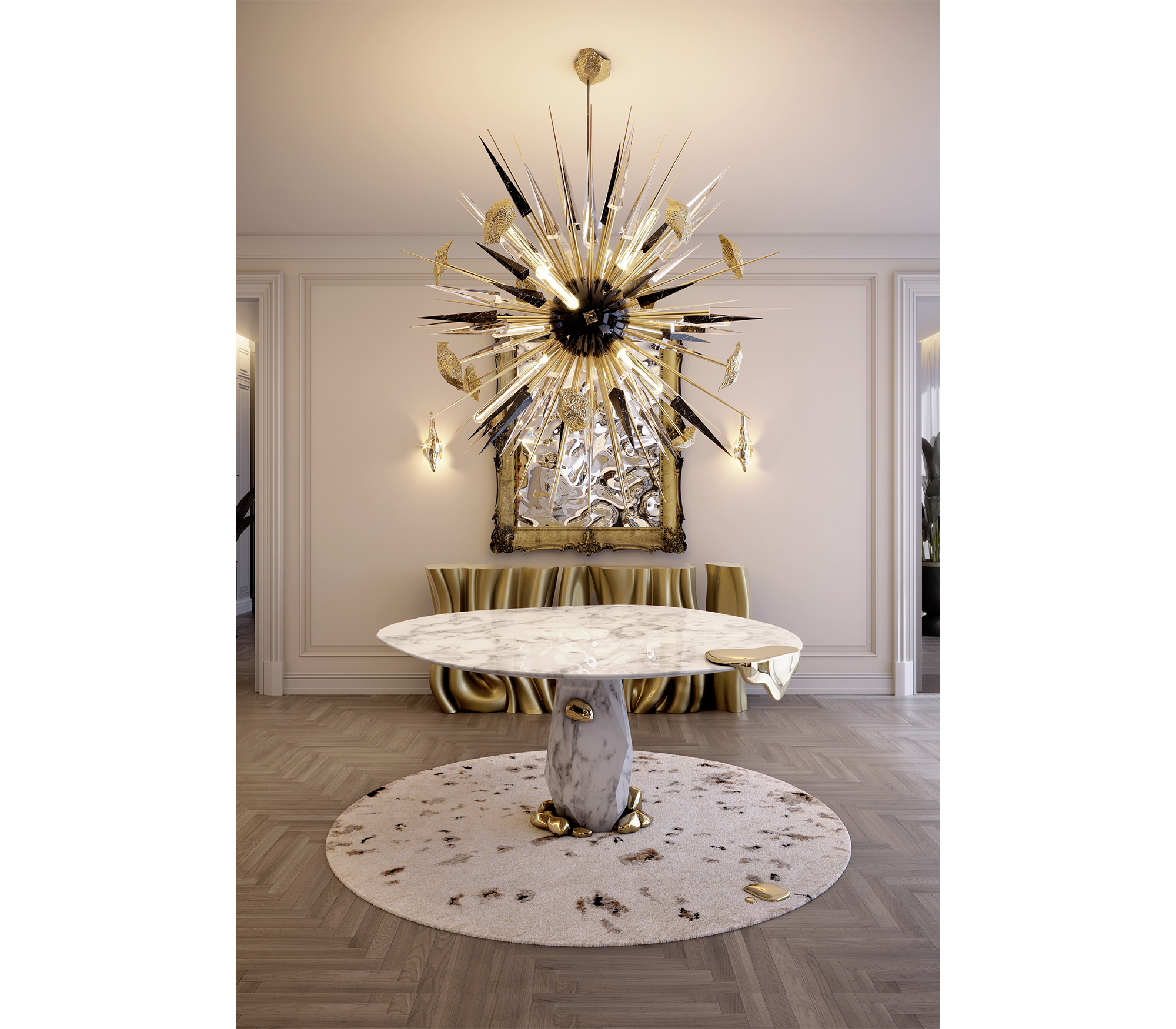 Diamond Dining Table