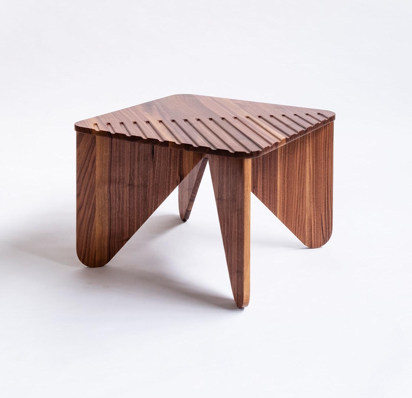 Mid-Height Wooden Coffee Table