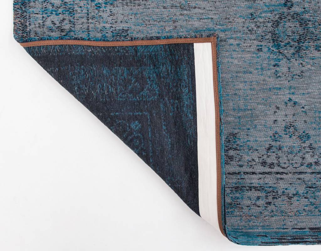 Medallion Blue Indoor Rug ☞ Size: 170 x 240 cm