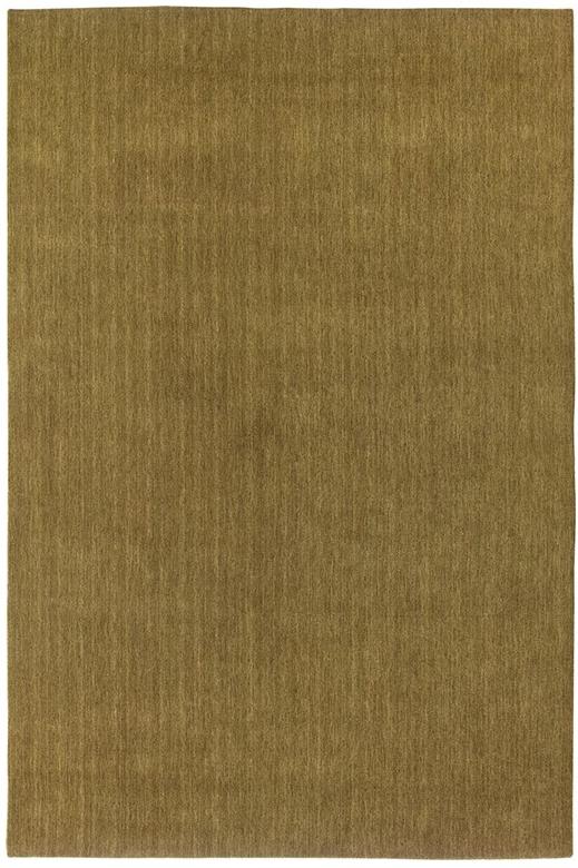 Plain Wool Gold Rug