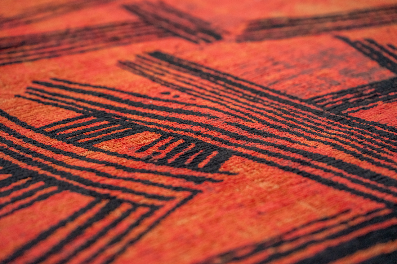 Ginger Chocolate Premium Flatwoven Rug