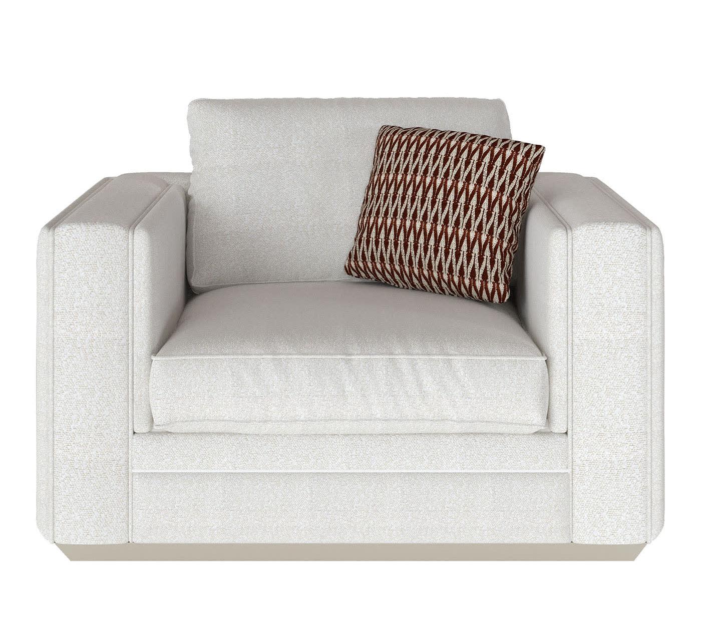 Amalfi White Armchair