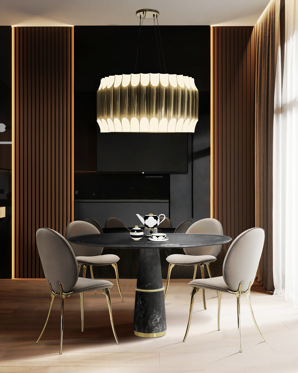 Bold Sphere Round Suspension Lamp - 1