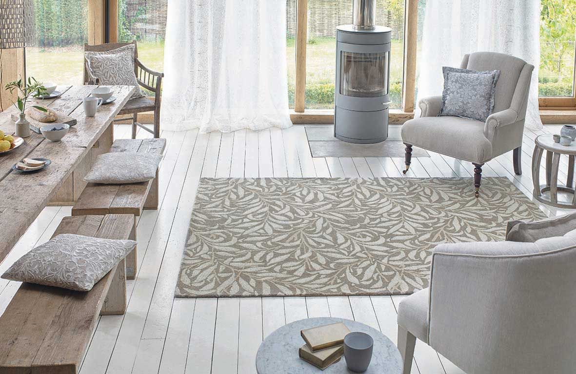 Pure Morris Willow Bough Mole 28304 Rug