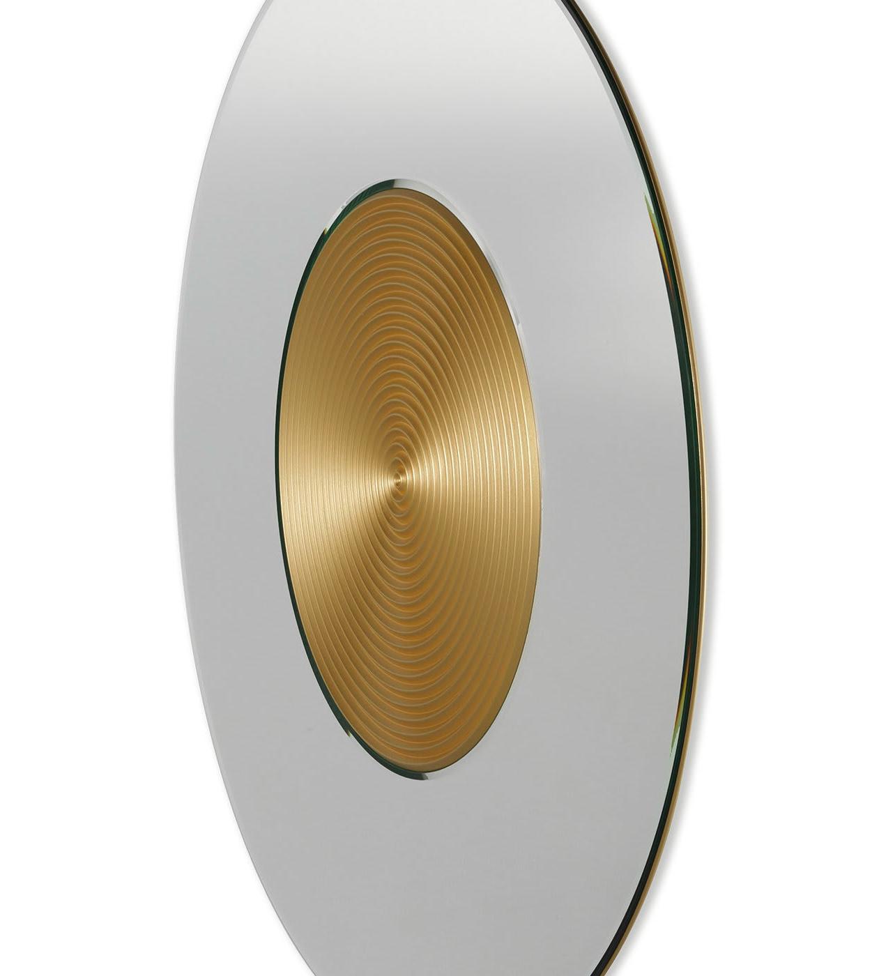 Gong Round Wall Mirror