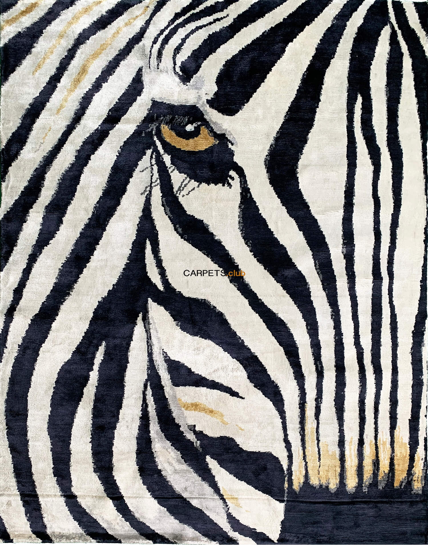 Zebra Handwoven Limited Edition Rug