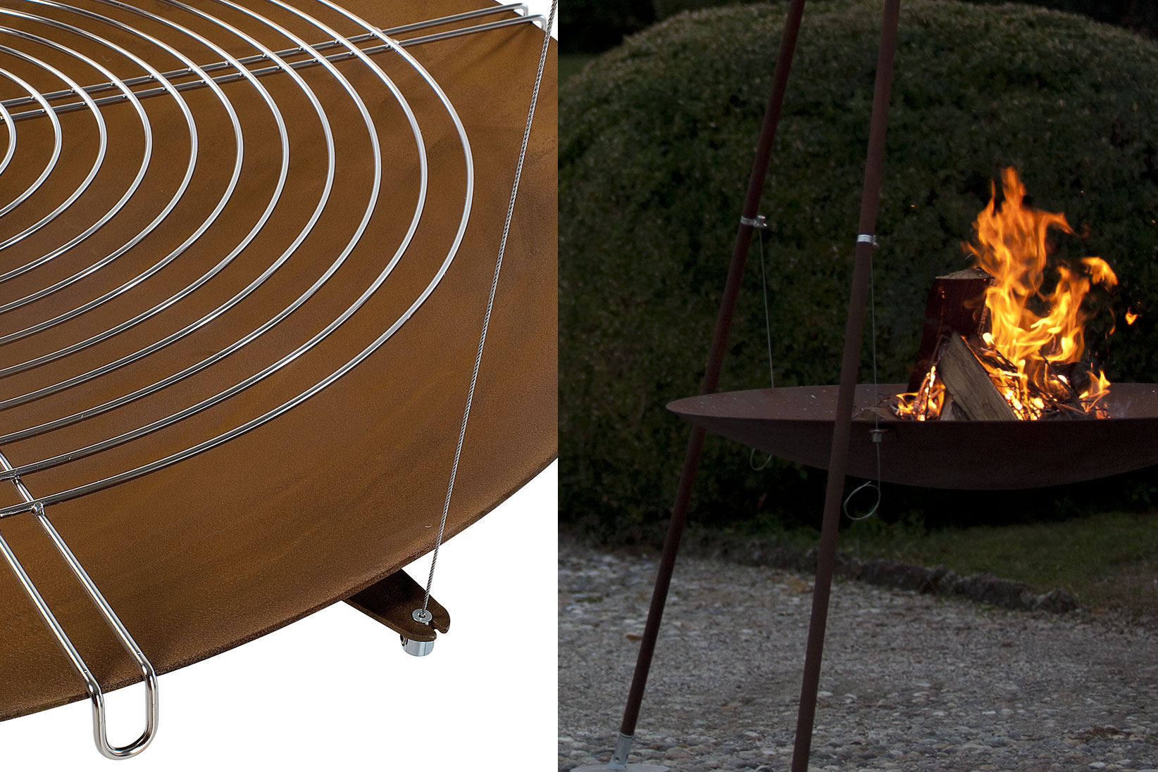 Tripod Outdoor Fire Pit