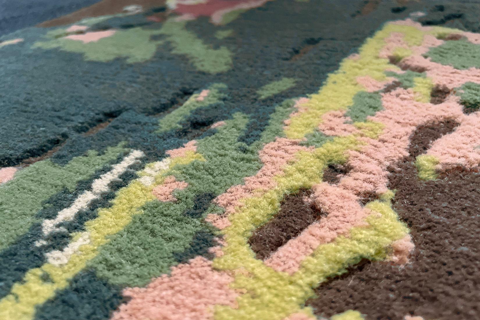 Crust Strawberry Tree Inspired Rug