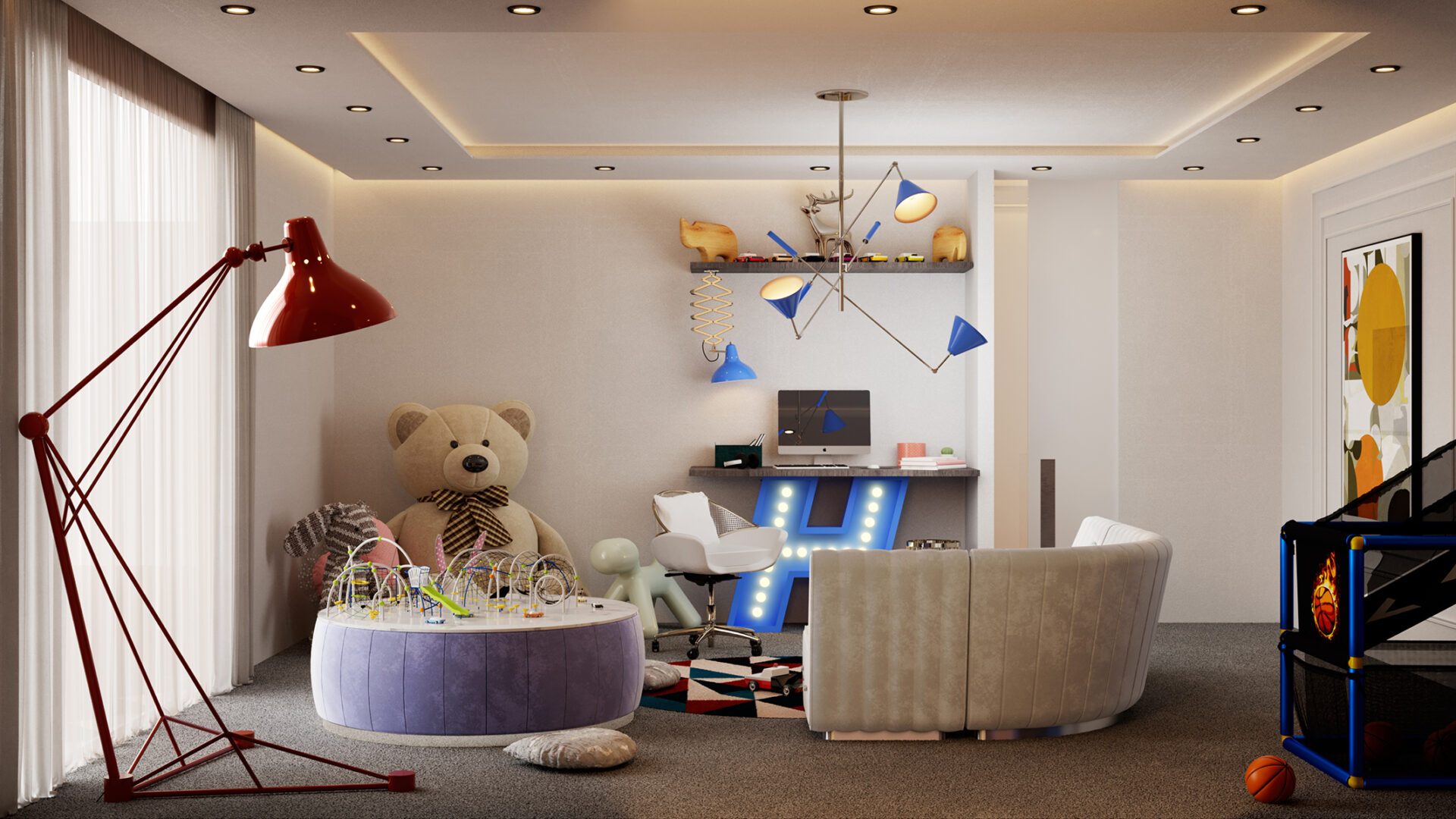 Melodic Glow Suspension Lamp - 3