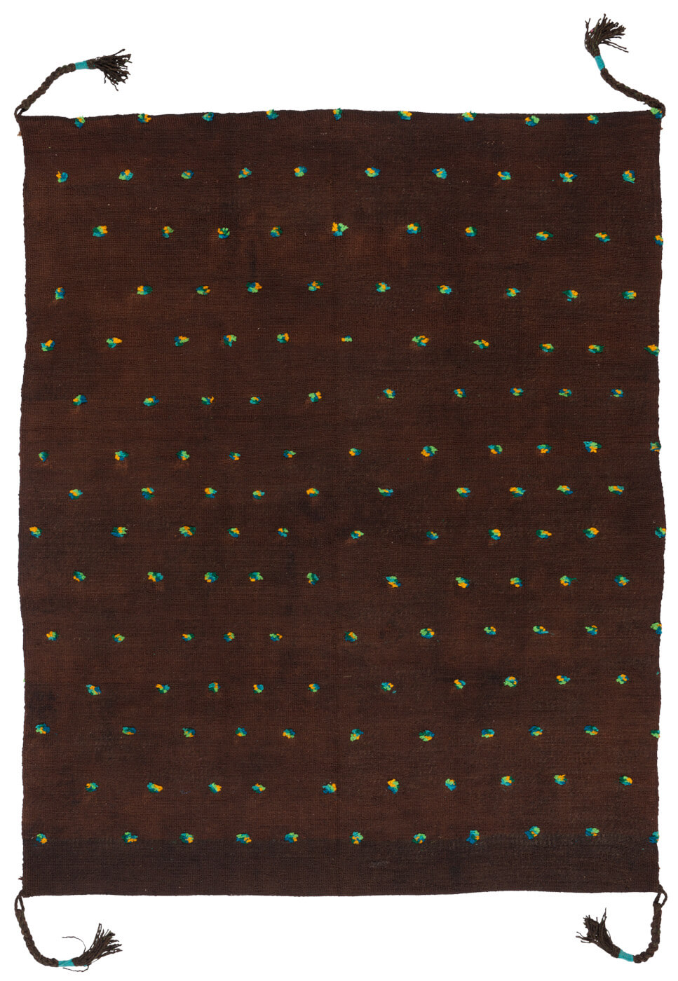 Tribal Brown Hand-Woven Luxury Rug ☞ Size: 200 x 300 cm