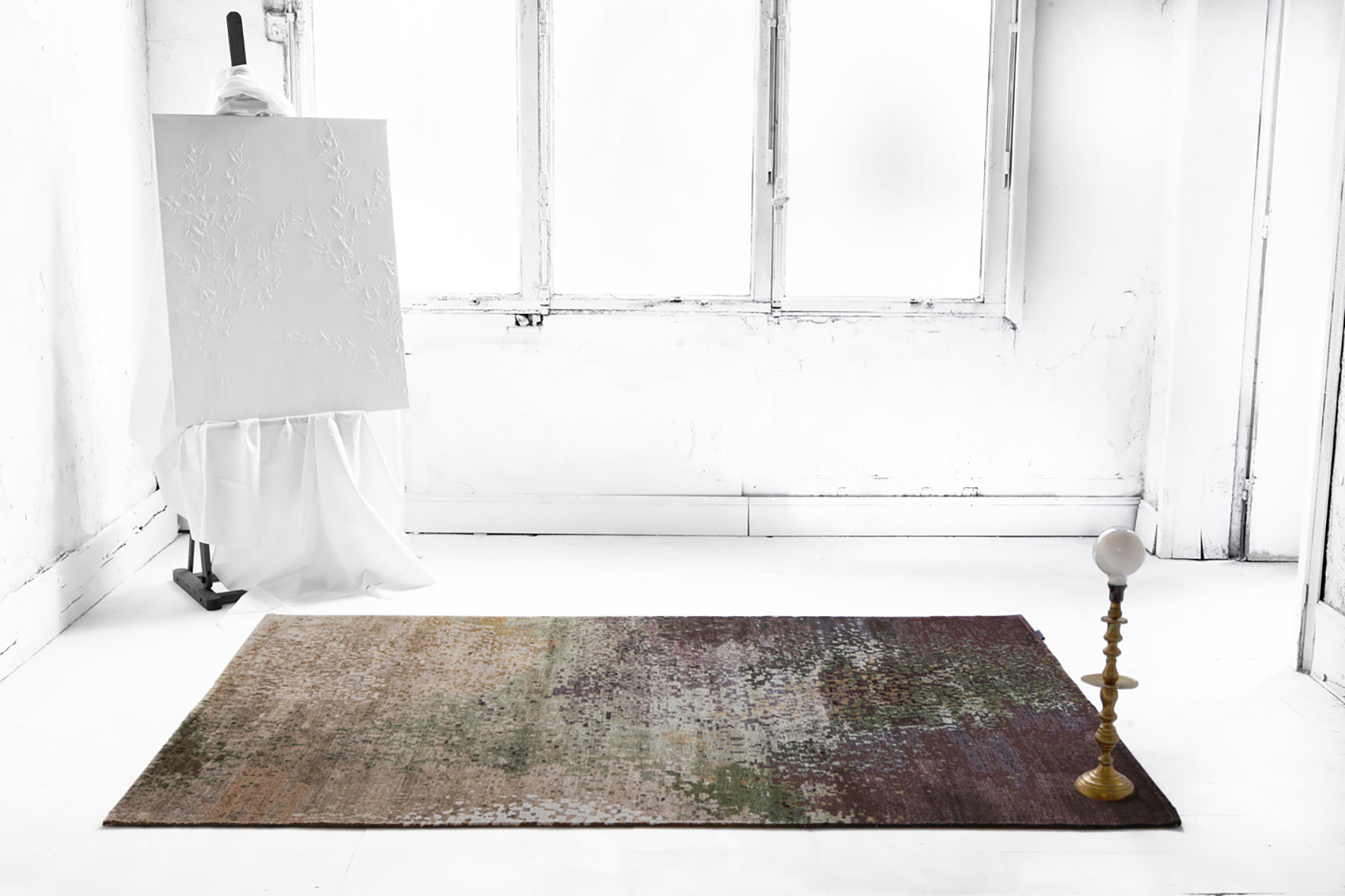 Ecrin Khaki Chic Rug | Size: 250 x 350 cm