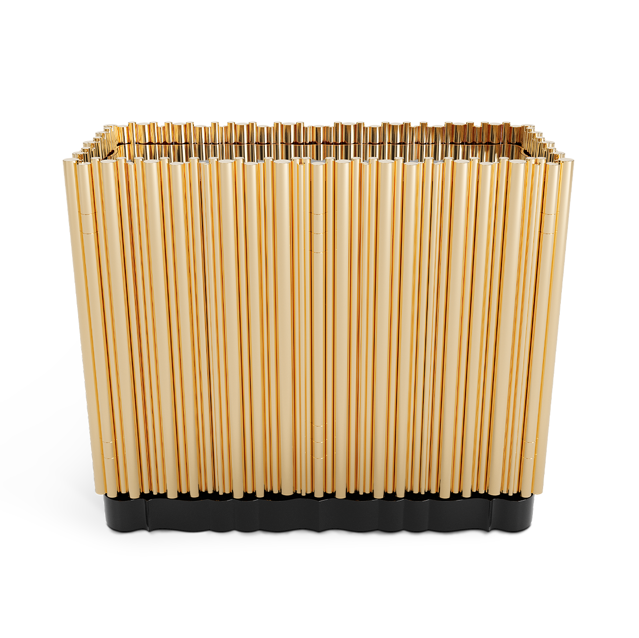 Harmony Two-Doors Gold Sideboard