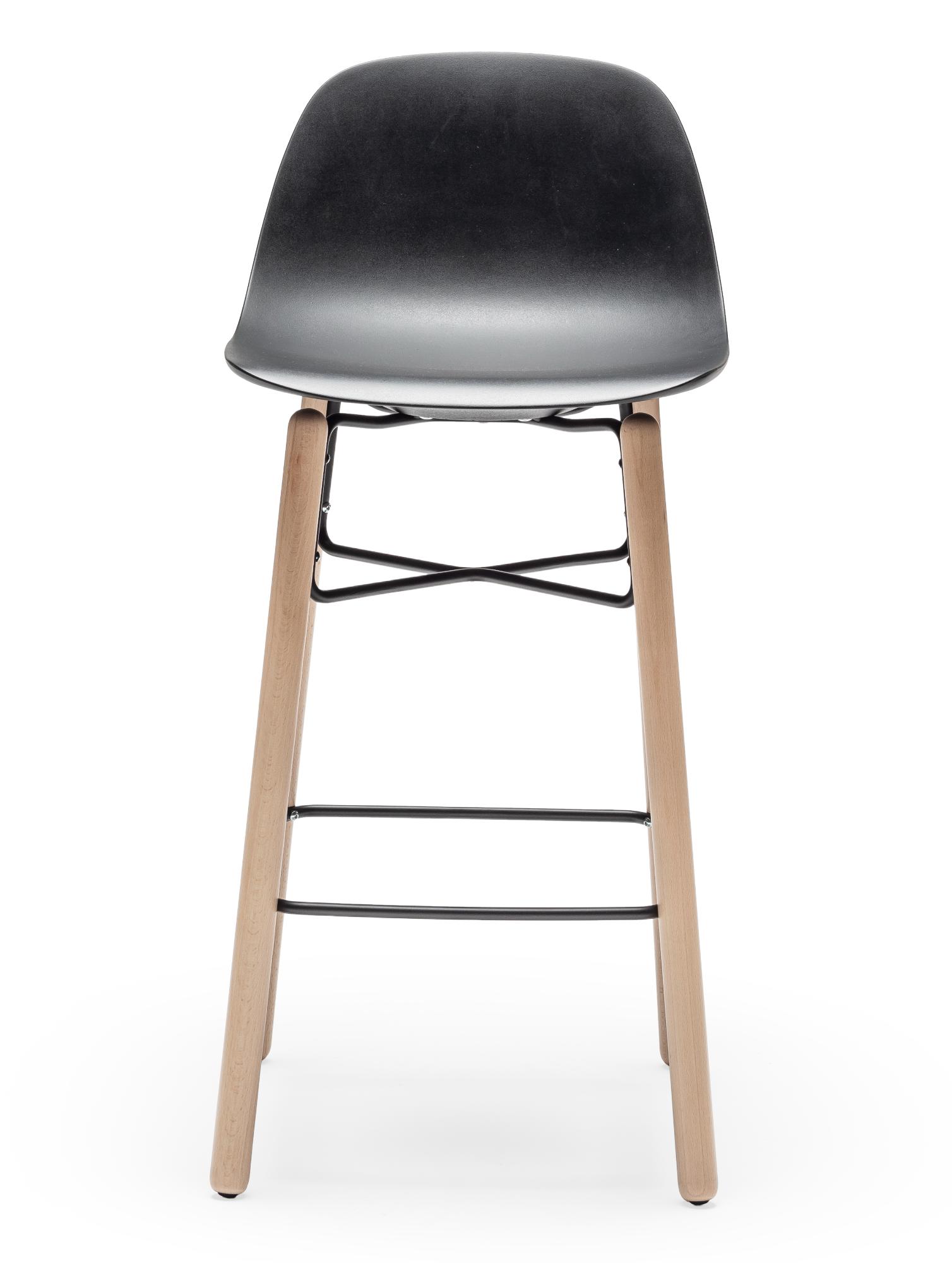 Babah Black Bar Stool
