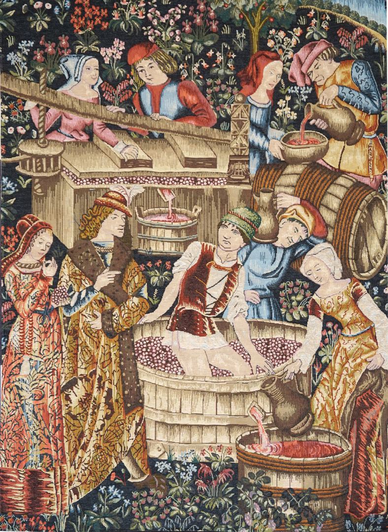 The Wine Press French Tapestry