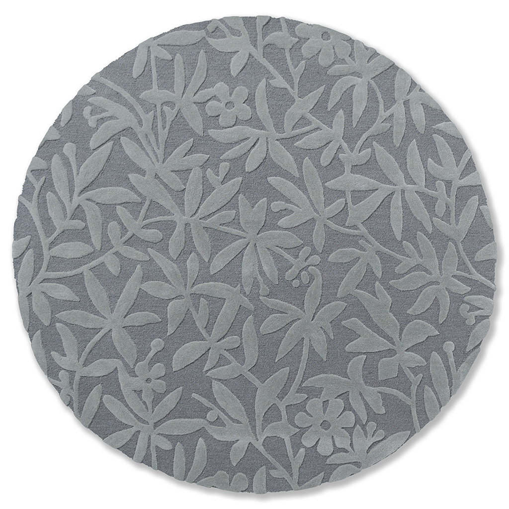 Cleavers Round Wool Rug