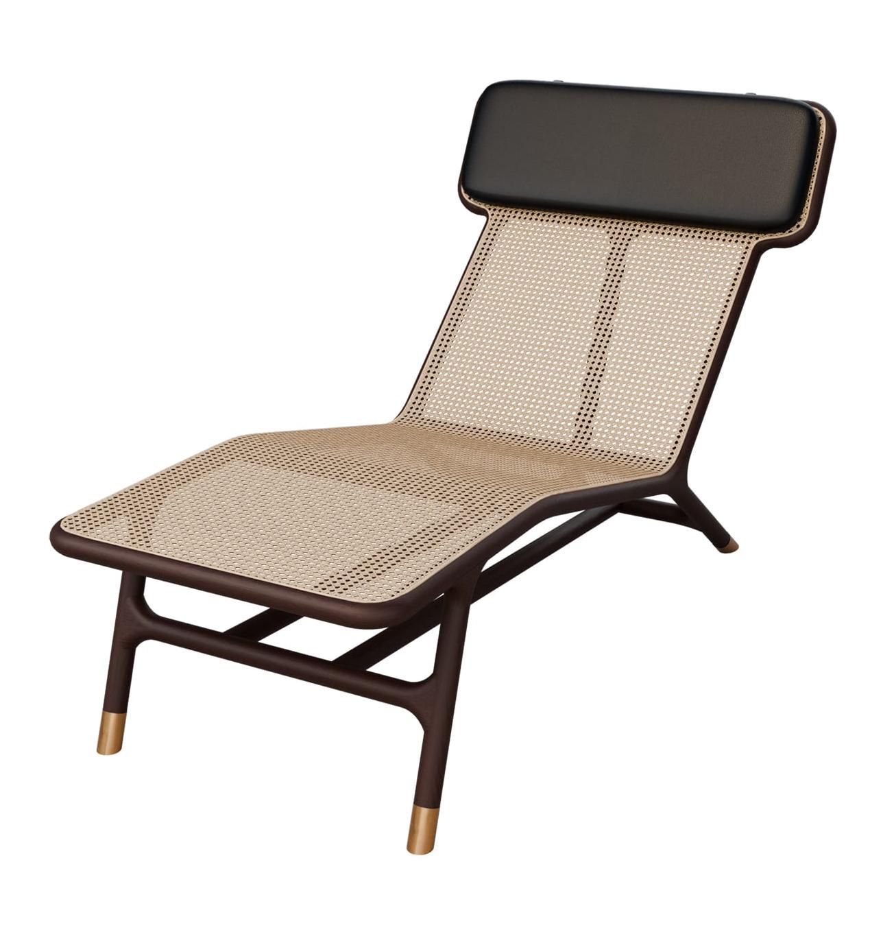 Joyce Dark Italian Chaise Longue