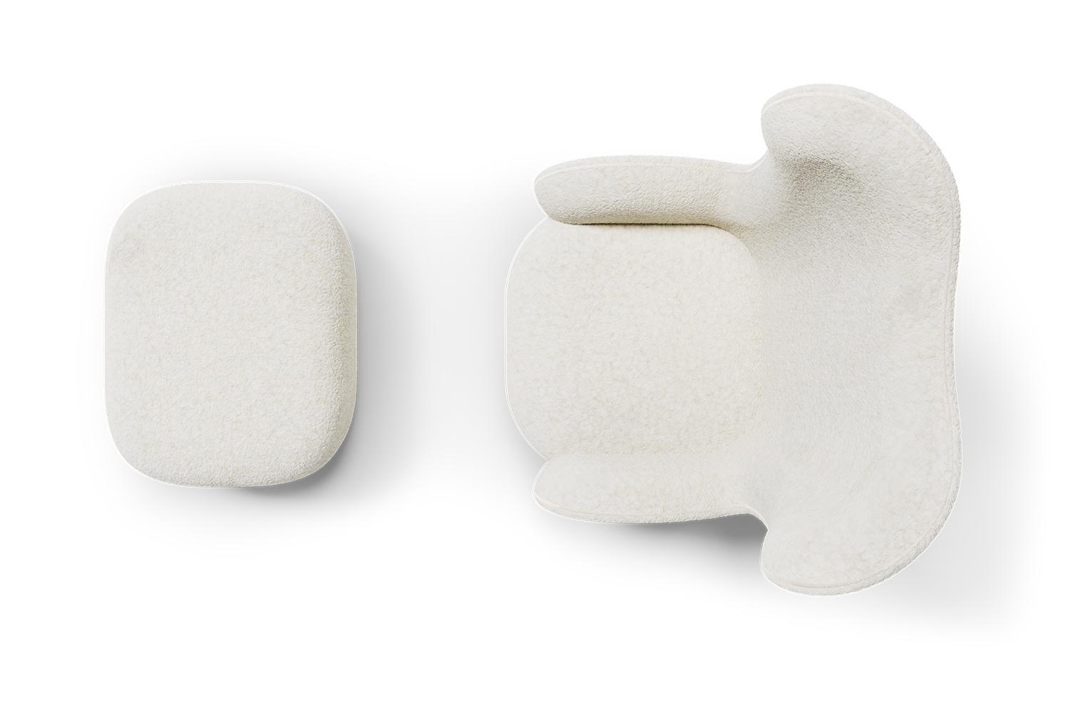 Snuggle Hug Armchair & Ottoman Set | Configuration: Armchair + Ottoman